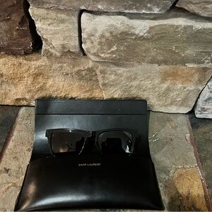 Black Saint Laurent Sunglasses